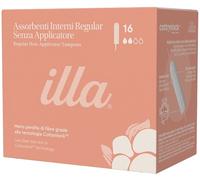 PIETRASANTA PHARMA SpA Assorbenti interni Illa Regular in cotone bio, 16 pezzi