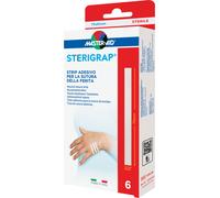 Master-aid Strip adesivi Sterigrap per sutura ferite 75 x 6 mm 6 pezzi