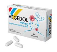 Pietrasanta Pharma Vegedol 400mg Ibuprofene Antinfiammatorio, 10 compresse