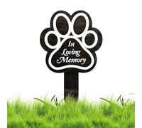 Pietre commemorative per tomba degli animali domestici - lapide per cani, da giardino per cimiteri di cani | Dichiarazioni di condoglianze, pannelli di condoglianze, perdita di animali domestici