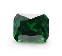 Pietre cubiche 5A taglio ottangolare, zirconia cubica sintetica sfusa, da 4 x 6 mm a 10 x 12 mm, per la creazione di gioielli, 9x11mm 25pcs, Pietra