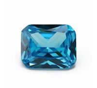 Pietre cubiche 5A taglio ottangolare, zirconia cubica sintetica sfusa, da 4 x 6 mm a 10 x 12 mm, per la creazione di gioielli, 9x11mm 25pcs, Pietra