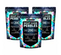 Pietre da Giardino Colorate DIY Che Si Illuminano al Buio, Rocce Arcobaleno5850