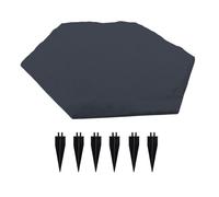 Pietre da giardino - Decorazione paesaggistica per vialetti | Set di lastre da giardino con picchetti per sentieri terrazza piscina parco giochi all'aperto