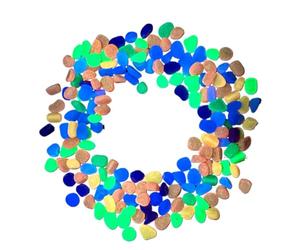 Pietre Da Giardino Fosforescenti | 1000 Pezzi Decorativa Impermeabile | Ciottoli Luminescenti Per Giardino Esterno | Per Acquario, Paesaggistica, Vialetti, Patio, Cortile, Sentieri, Esterno, Fiori, Pr