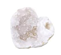 Pietre da Tasca, Collezione di Pietre | Cristalli a Forma di Cuore Pietra Grezza - Decorazione della casa, Pietra d'Amore in Agata Bianca Marocchina Decorativa, Ornamenti