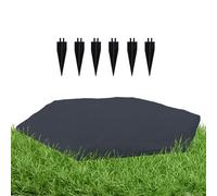 Pietre del Percorso - Set di steping da Giardino da 12 Pollici, pavimentazioni Decorative Non Slip, Pali di Terra sicure Incluse | Eleganti trampolini di Lancio,