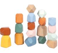 Pietre d'equilibrio in legno Montessori