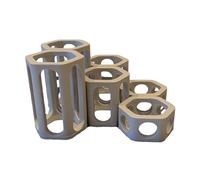 Pietre di altezza compatibili con GraviTrax Junior - Set da 6 pezzi; colonne da 2 x 3 cm/6 cm/9 cm. Made in Germany