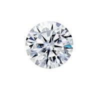 Pietre di moissanite D color - 5, 10, 20, 30, 50 pezzi per lotto diamanti creati in laboratorio per la creazione di gioielli, GRA-6.0mm-0.8ct