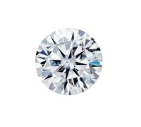 Pietre di moissanite D color - 5, 10, 20, 30, 50 pezzi per lotto diamanti creati in laboratorio per la creazione di gioielli, GRA-8.5mm-2.5ct