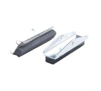 Pietre di ricambio per cilindro motore, set da 3 pezzi con -/8", 2", 3", 4", per levigatura del pistone del freno e dell'albero, grana 220# (-/8")