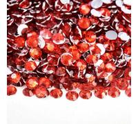Pietre di strass in resina con retro piatto da 2 mm, 3,0 mm, 4,0 mm, 5 mm e 6 mm, rotonde, non termoadesive, per artigianato fai da te, decorazioni per scarpe, sole, 5 mm, 1500 pezzi