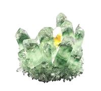 Pietre e Cristalli 1 Pz Pietre e Cristalli di Roccia di Quarzo Fantasma Verde Naturale di Grandi Dimensioni Campione Home Deco (Color : 701-800g) (Color : 701-800g)