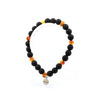 Pietre E Minerali. Bracciale Perle Ambra Vera Del Mare Baltico + Onice