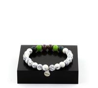 Pietre E Minerali. Bracciale Perle Rubino Di Mogok, Birmania, Myanmar + Peridoto