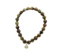 Pietre E Minerali. Bracciale Perle Zaffiro Di Mogok, Birmania, Myanmar 8 Mm.