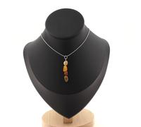 Pietre E Minerali. Collana 4 Perle Mookaite D'Australia Di Forma Libera 5 Mm