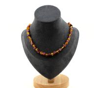 Pietre E Minerali. Collana Di Perle Di Ambra Vera Del Mare Baltico + Rubini