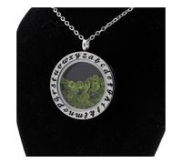 Pietre E Minerali. Collana In Peridoto Grezzo. Modello Alphabet.