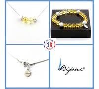Pietre E Minerali. Set Bracciale Collana Perle Citrino + HOWLITE 8 MM.