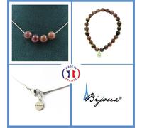 Pietre E Minerali. Set Gioielli Bracciale Collana 4 Perle Rubino Di Mogok, Bi