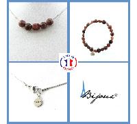 Pietre E Minerali. Set Gioielli Bracciale Collana Perle Rubini Del Brasile + Ru