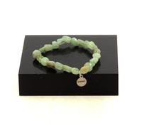 Braccialetto Perle Cianite Verde Del Brasile IN Francia. Taglia Personalizzato