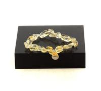 Pietre E Minéraux. Braccialetto Perle Citrino Del Brasile IN Francia. Tai