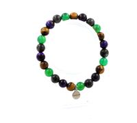 Pietre E Minéraux. Braccialetto Perle Occhio di Tigre + Labradorite +