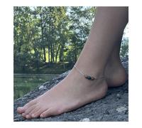 Pietre E Minéraux. Cavigliera 1 Perla Malachite Del Congo + Legno 8 M