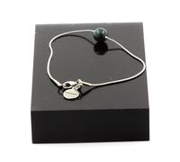 Pietre E Minéraux., Cinturino IN Acciaio Inossidabile 1 Perla Malachite Congo Do