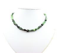 Pietre E Minéraux. Collana Perle Epidoto Di Myanmar (Birmania) Catena IN ,