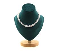 Pietre E Minéraux. Collana Perle Quarzo Rosa Del Brasile + Quarzo Crackle Del