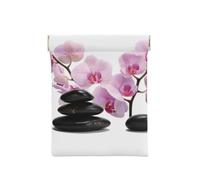 Pietre E Orchidea Rosa, Spremere il portafoglio superiore da donna Borsa portaoggetti Piccola portamonete Portamonete