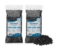 Pietre grezze di shungite Wessper 2 kg, pietre d'acqua, shungite...