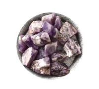 Pietre grezze naturali in cristallo naturale sogno di ametista campione di minerale cristallo pietra grossolana pietra frantumata cristallo di pietra smagnetizzante per tumble, tamponamento, pietre