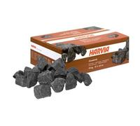 Pietre laviche nere per stufa elettrica Harvia con diametro 5-10 cm