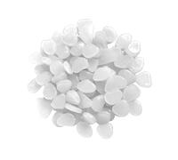 Pietre Luminose da Giardino 300 Pezzi, Sassi da Giardino, Decorative Sassi Luminosi, Brillanti Ciottoli, Pietre Luminosi per Acquario Prati Terrazza, Sassi Decorativi per Vasi, Pietra Luminosa Bianco