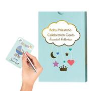 Pietre miliari Mensili Di Passaggio Per | Segni Di Passo Colorati,50x Decorazioni Divertenti Del Baby Shower, Adorabile Accessorio Fotografico Per Le Feste