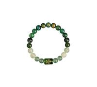 Pietre naturali Braccialetti fengshui perline, cristallo energetico cinque braccialetti di protezione dei divinità ricchi