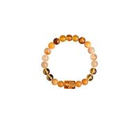 Pietre naturali Braccialetti fengshui perline, cristallo energetico cinque braccialetti di protezione dei divinità ricchi