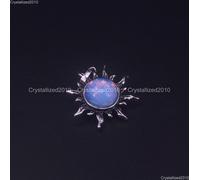 Pietre Preziose Naturali Sole Apollo Chakra Guarigione Ciondolo Charm Perline...
