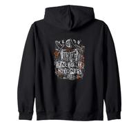 Pietre Raven Luna Rovine Gothic Heavymetal Felpa con Cappuccio
