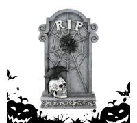 Pietre tombali Halloween all'aperto | Decorazione tombali Halloween, e Stele in Miniatura per Accessori, Artigianato, Cimitero, Recinzione, Prato, Decorazione Esterna per Feste