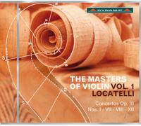 Pietro Antonio Locatelli Locatelli: The Masters of Violin - Volume 1 (CD) Album