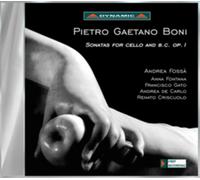 Pietro Gaetano Boni Pietro Gaetano Boni: Sonatas for Cello and B.c., Op. 1 (CD)