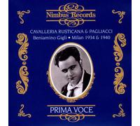 Pietro Mascagni Cavalleria Rusticana/pagliacci Album