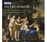 Pietro Porfiri Pietro Porfiri: Cantate Da Camera a Voce Sola (CD) Album