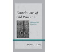 Pietro U. Dini Foundations of Old Prussian (Copertina rigida)